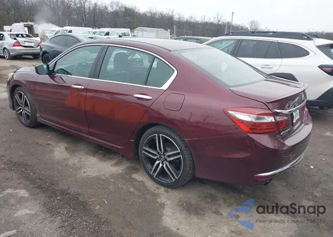 2017 Honda Accord Sport from USA, damaged, VIN 1HGCR2F53HA221424